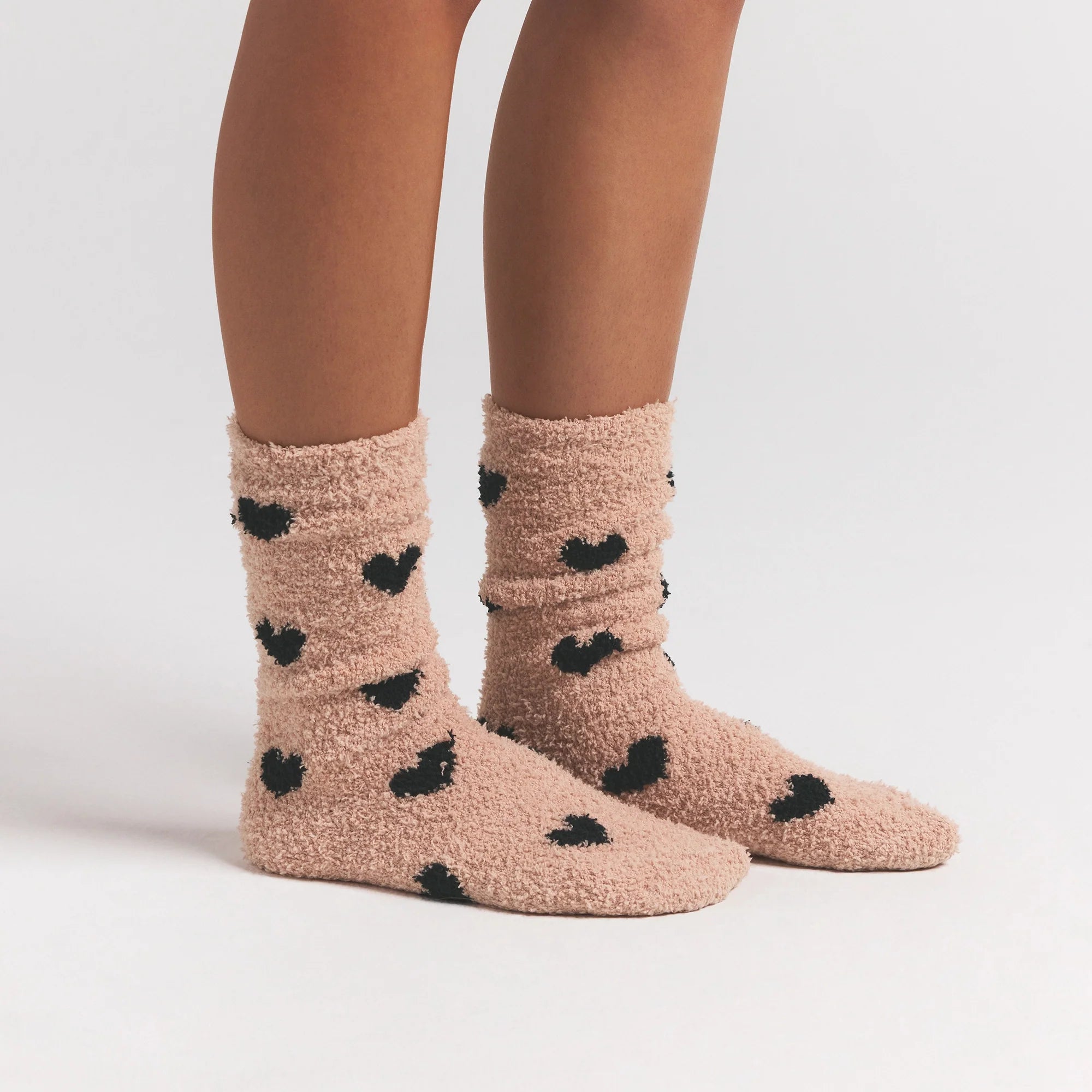 COZY KNIT SOCK | MICA SPACED HEARTS