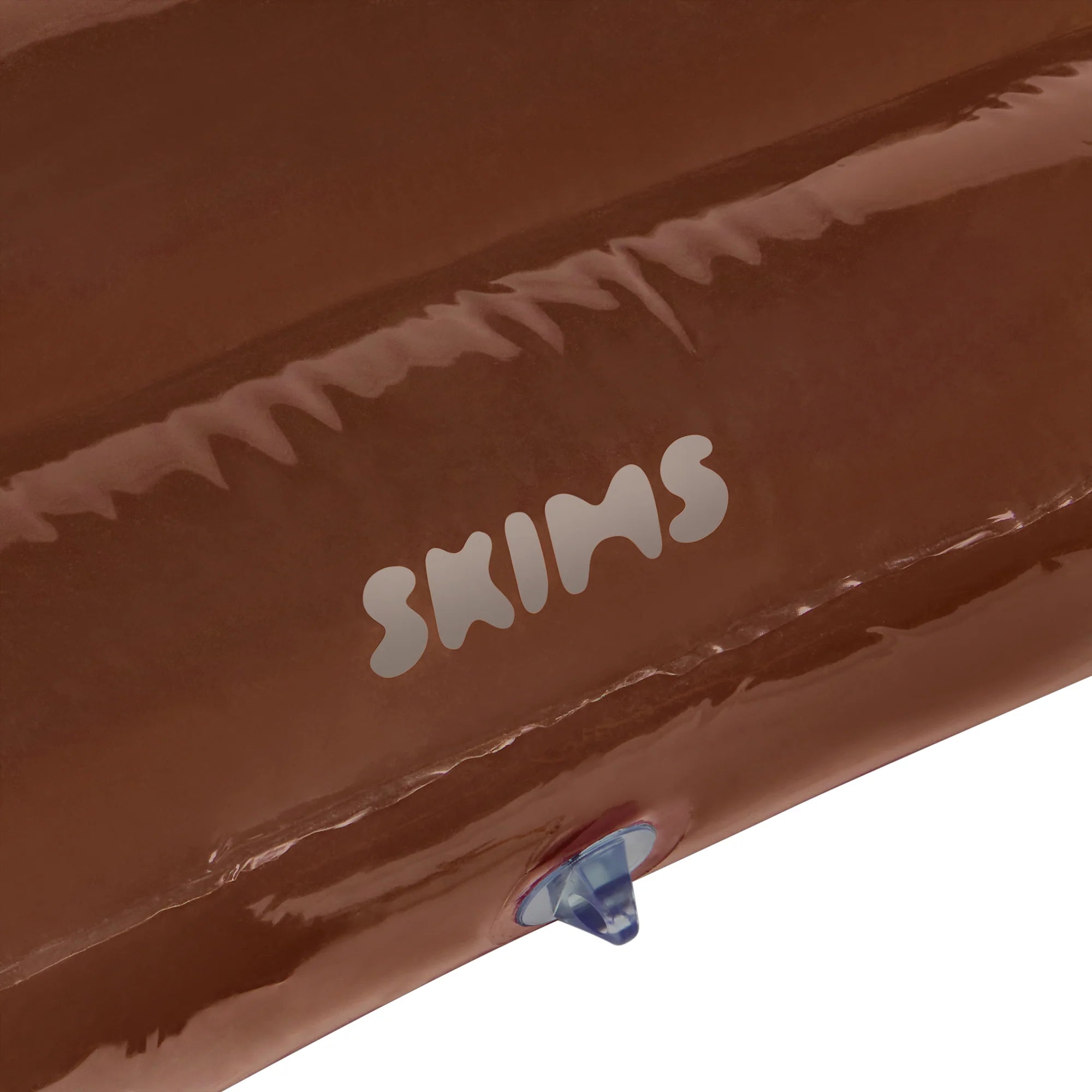 FUNBOY X SKIMS BODY LOUNGER POOL FLOAT | COCOA