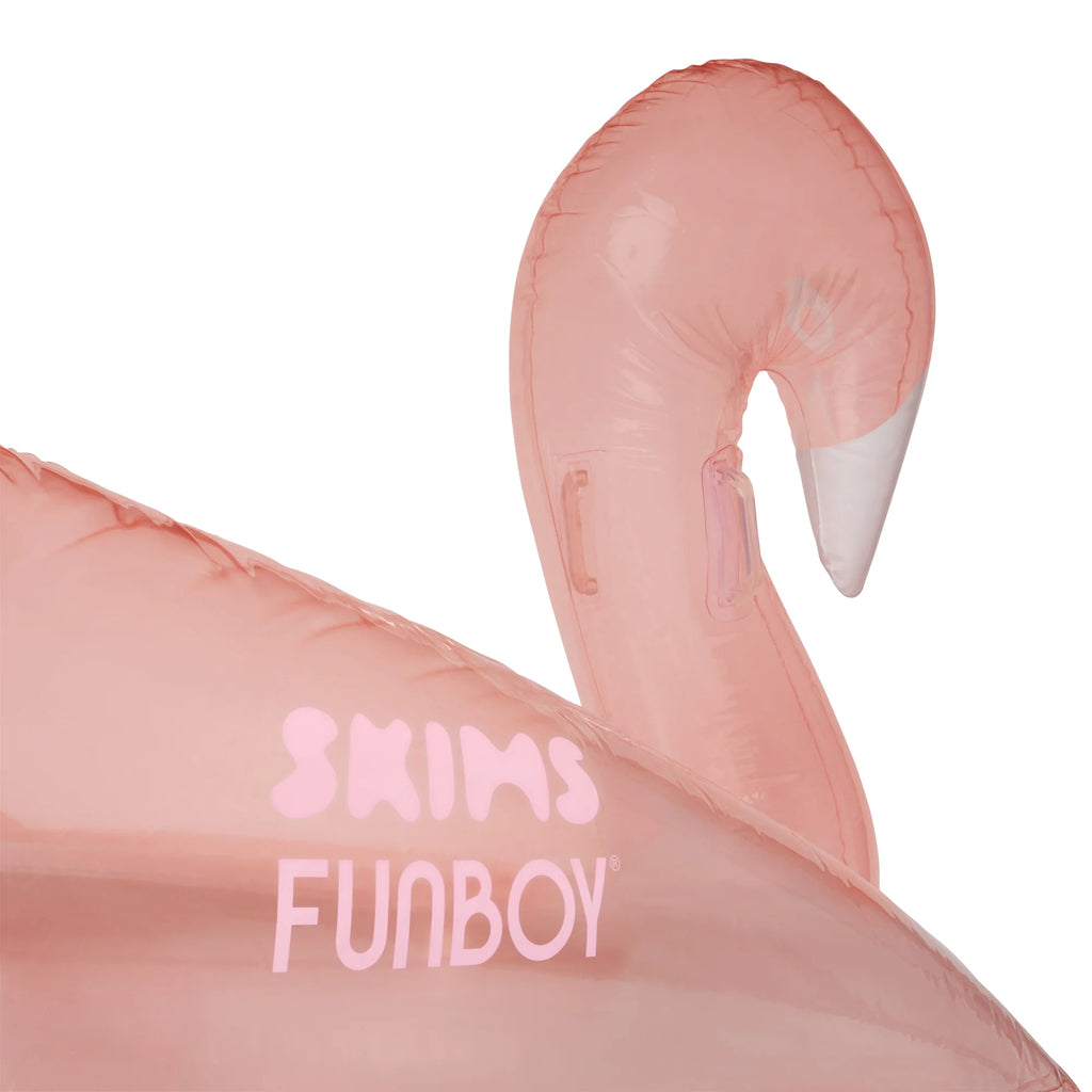 FUNBOY X SKIMS SWAN POOL FLOAT | CHERRY BLOSSOM