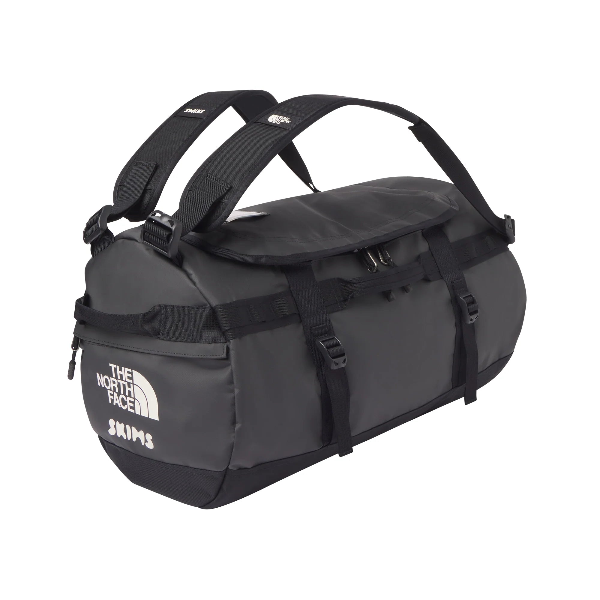 THE NORTH FACE X SKIMS SMALL BASE CAMP DUFFLE BAG | ONYX