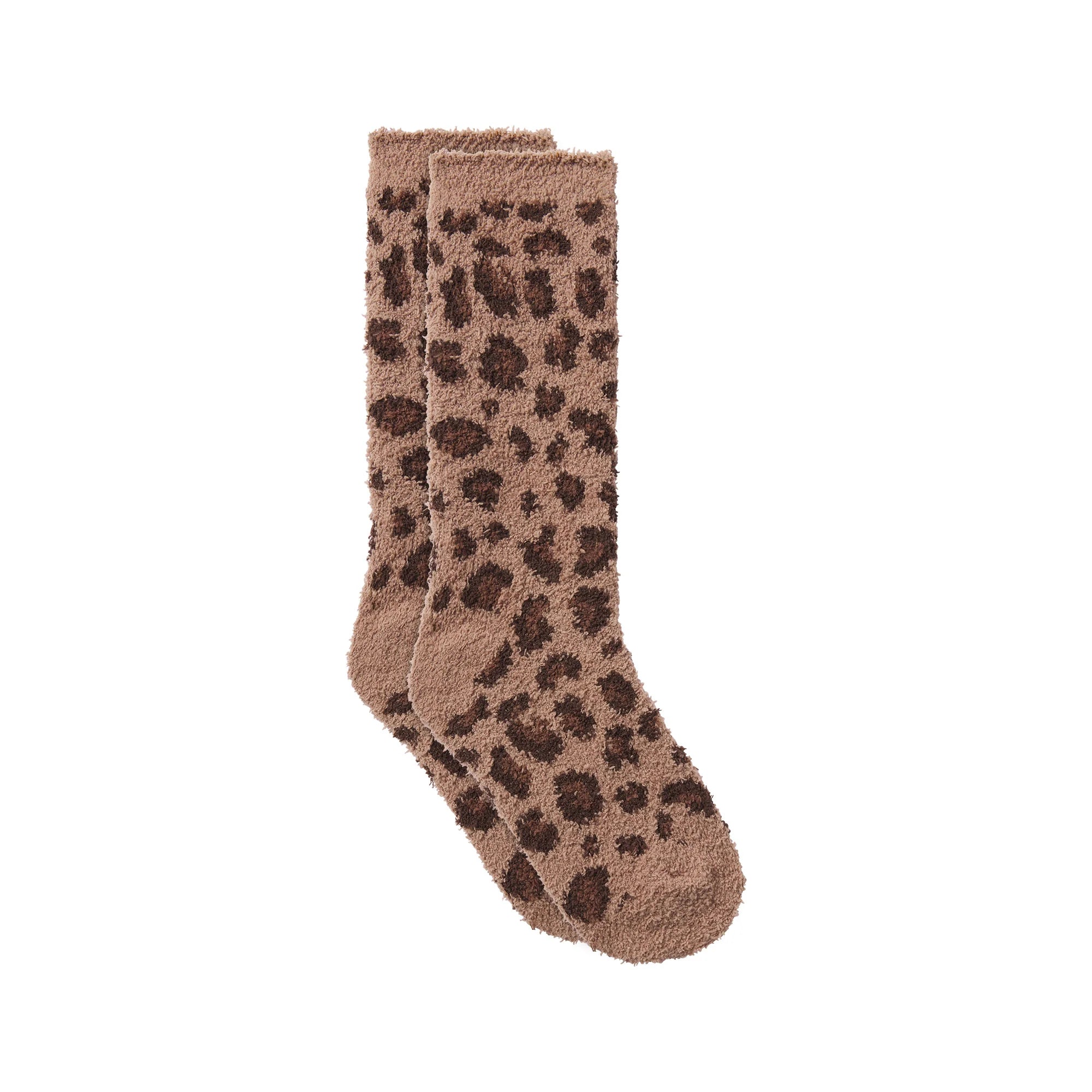 COZY KNIT SOCK | SIENNA LEOPARD PRINT