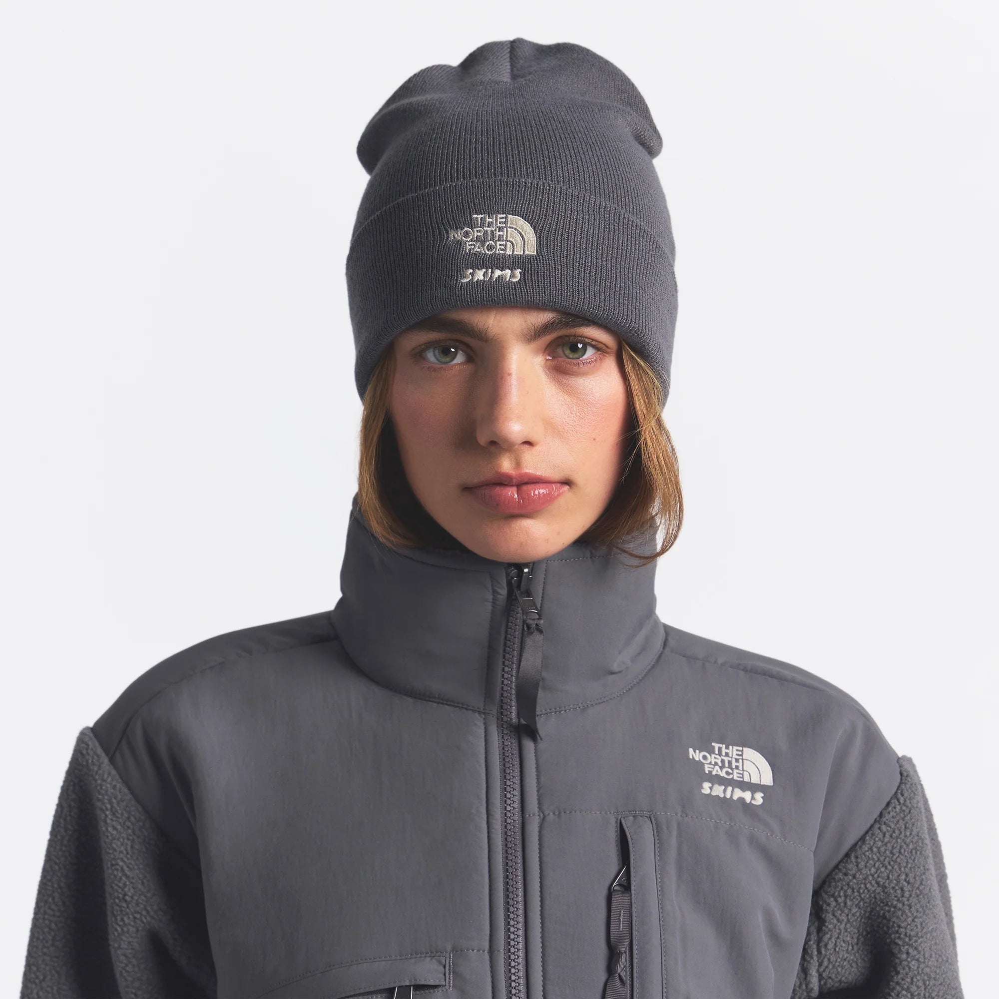 THE NORTH FACE X SKIMS BEANIE | GUNMETAL