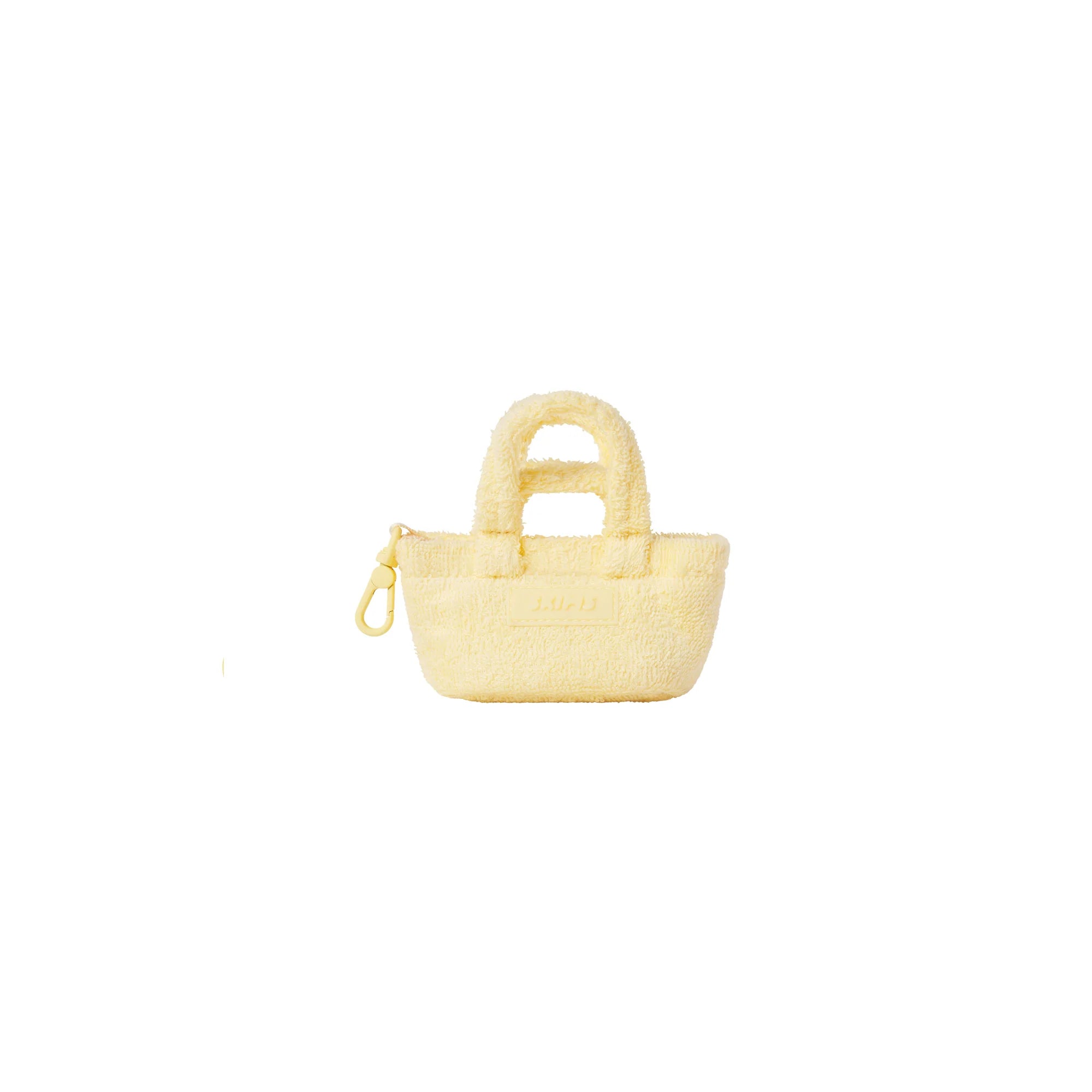 TERRY MICRO TOTE KEYCHAIN | MARZIPAN