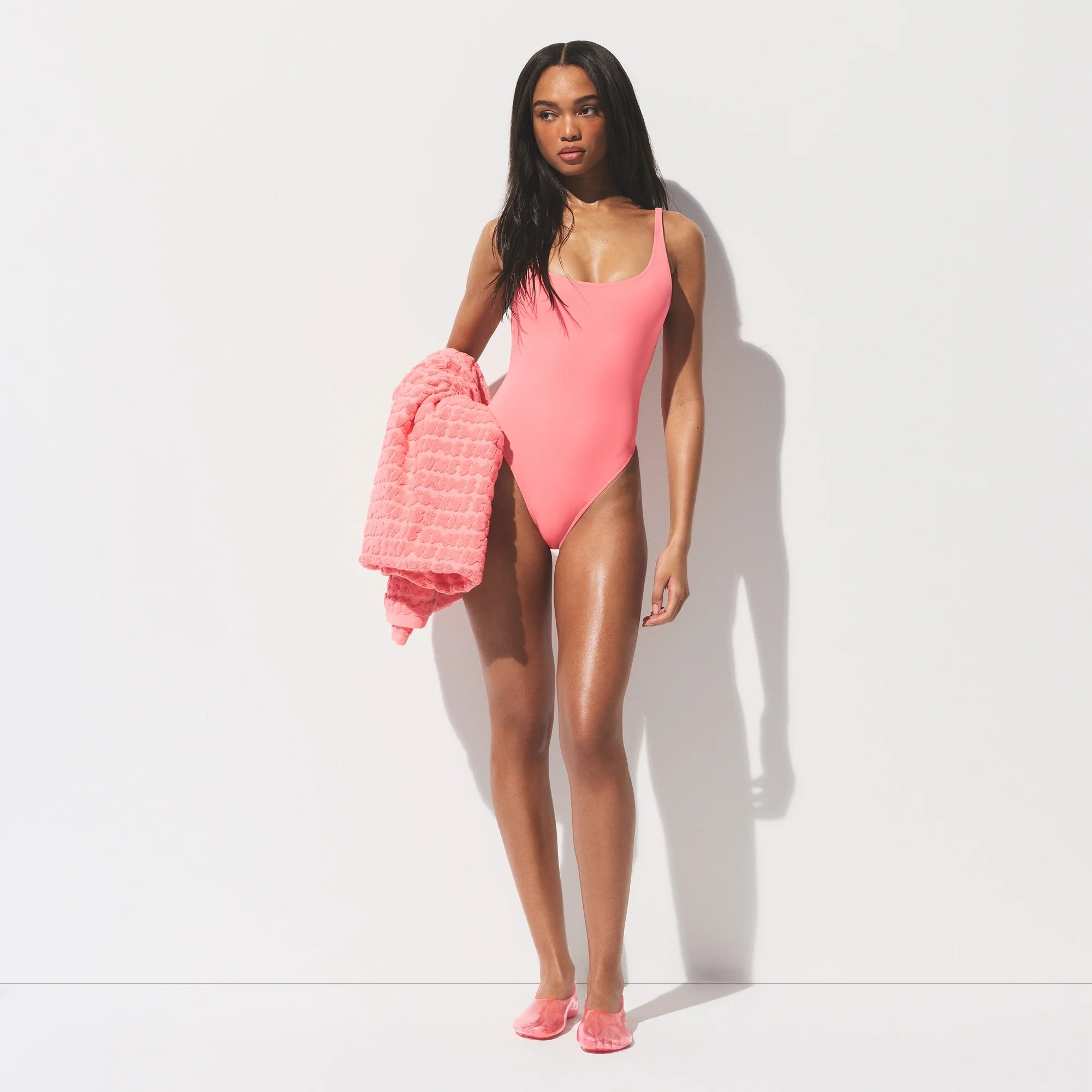 SIGNATURE SWIM TOWEL | MELON
