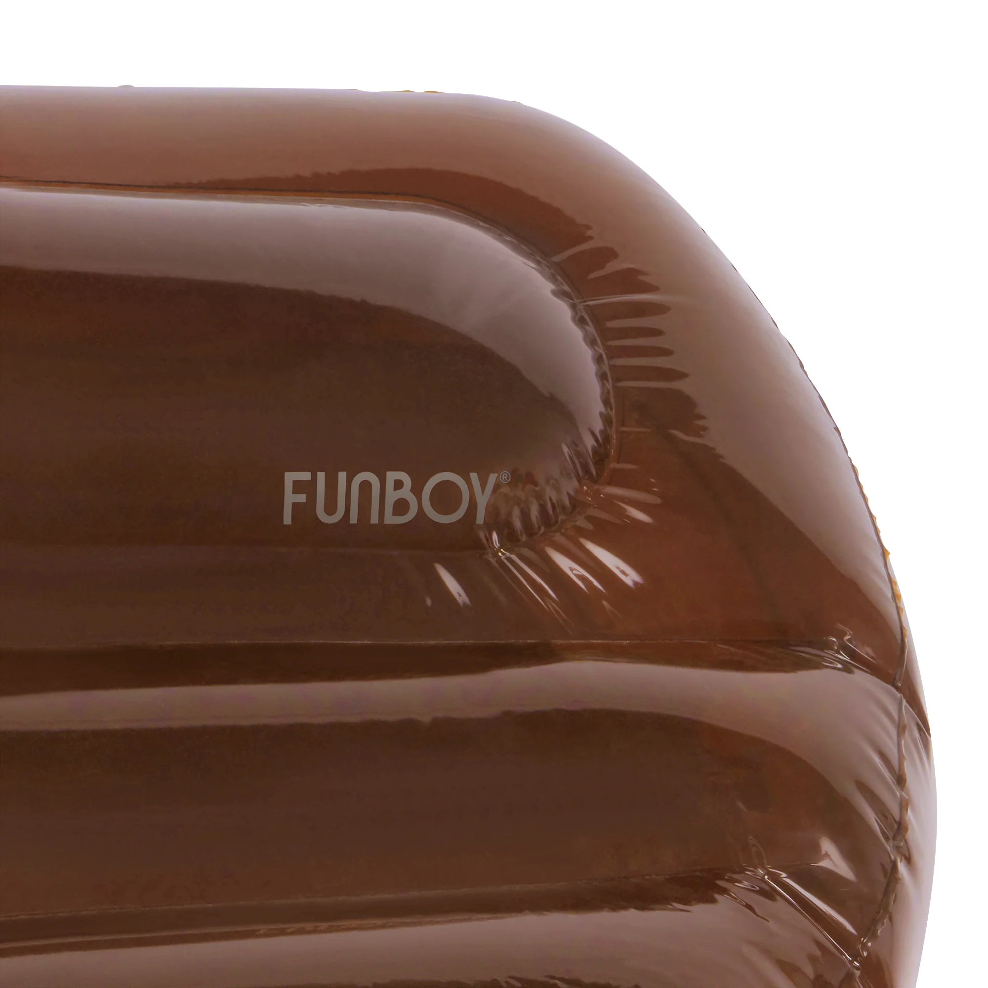 FUNBOY X SKIMS BODY LOUNGER POOL FLOAT | COCOA