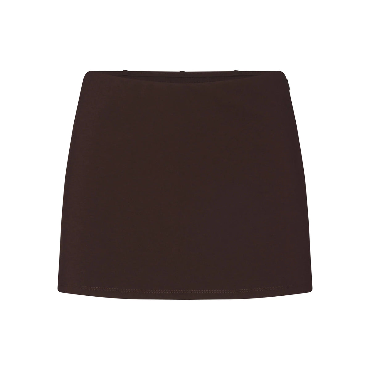 THE ESSENTIAL COLLECTION MINI SKORT | ESPRESSO