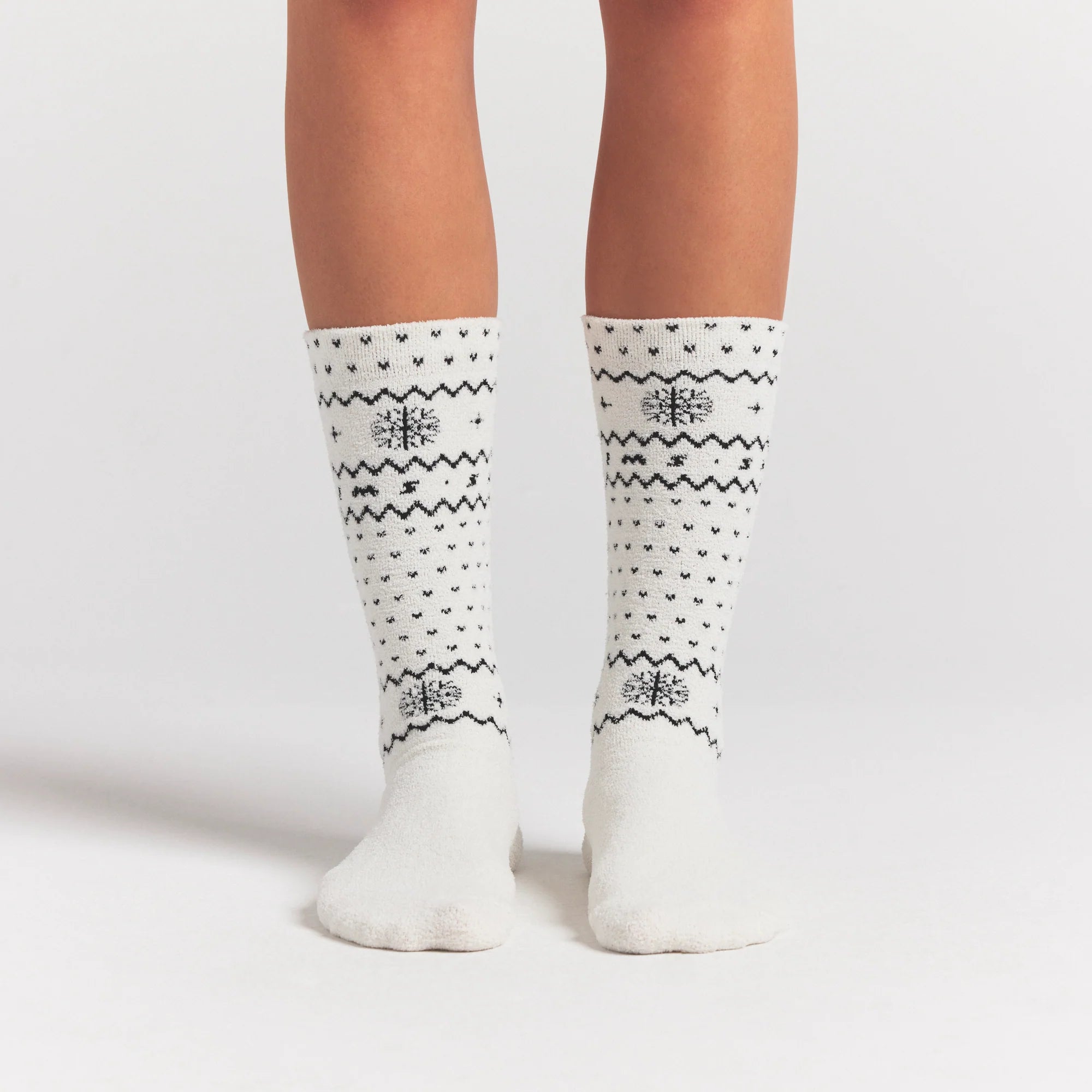 COZY LITE SOCK | MARBLE HEART FAIR ISLE