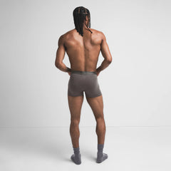 SKIMS STRETCH MENS 3" BOXER BRIEF | GUNMETAL