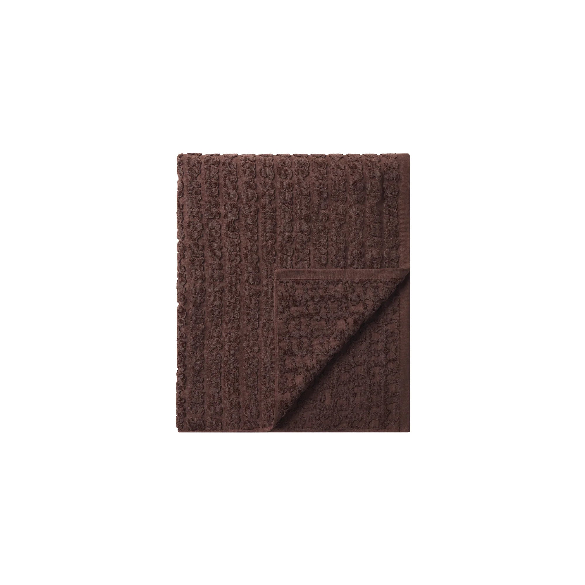 SIGNATURE SWIM TOWEL | DARK SEPIA