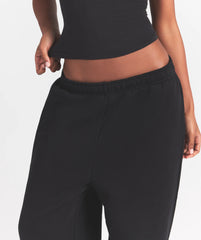 HEAVYWEIGHT FLEECE OVERSIZED JOGGER | ONYX
