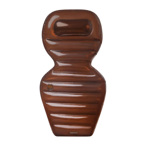 FUNBOY X SKIMS BODY LOUNGER POOL FLOAT | COCOA