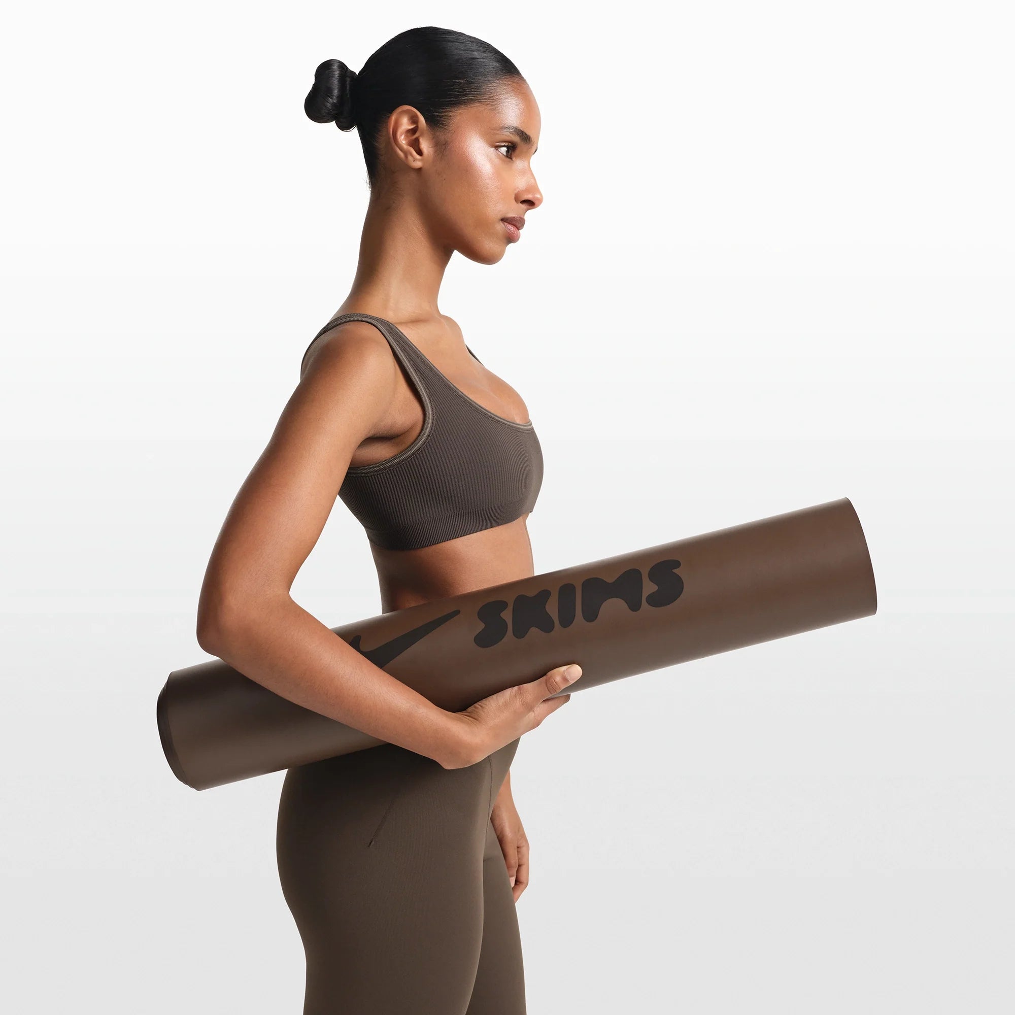NikeSKIMS ACCESSORIES YOGA MAT | DARK SEPIA