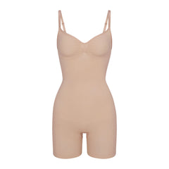 SEAMLESS SCULPT MID THIGH BODYSUIT | MICA
