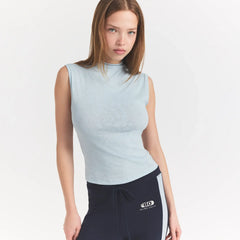 WORN IN JERSEY MOCK NECK TANK | OPAL